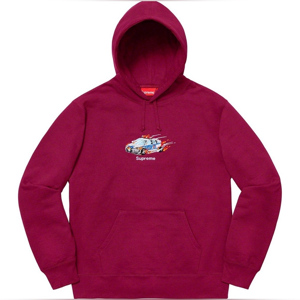 Supreme Cop Car Hooded Sweatshirt